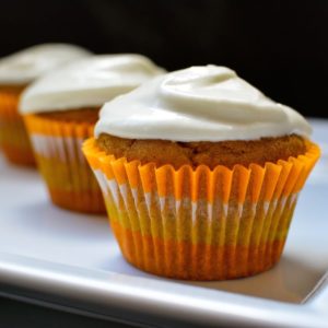 pumpkin ginger cupcakes