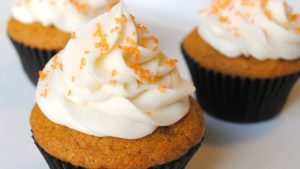 pumpkin ginger cupcakes