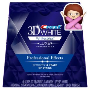 no teeth whitening products