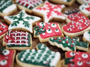 Christmas theme cookies